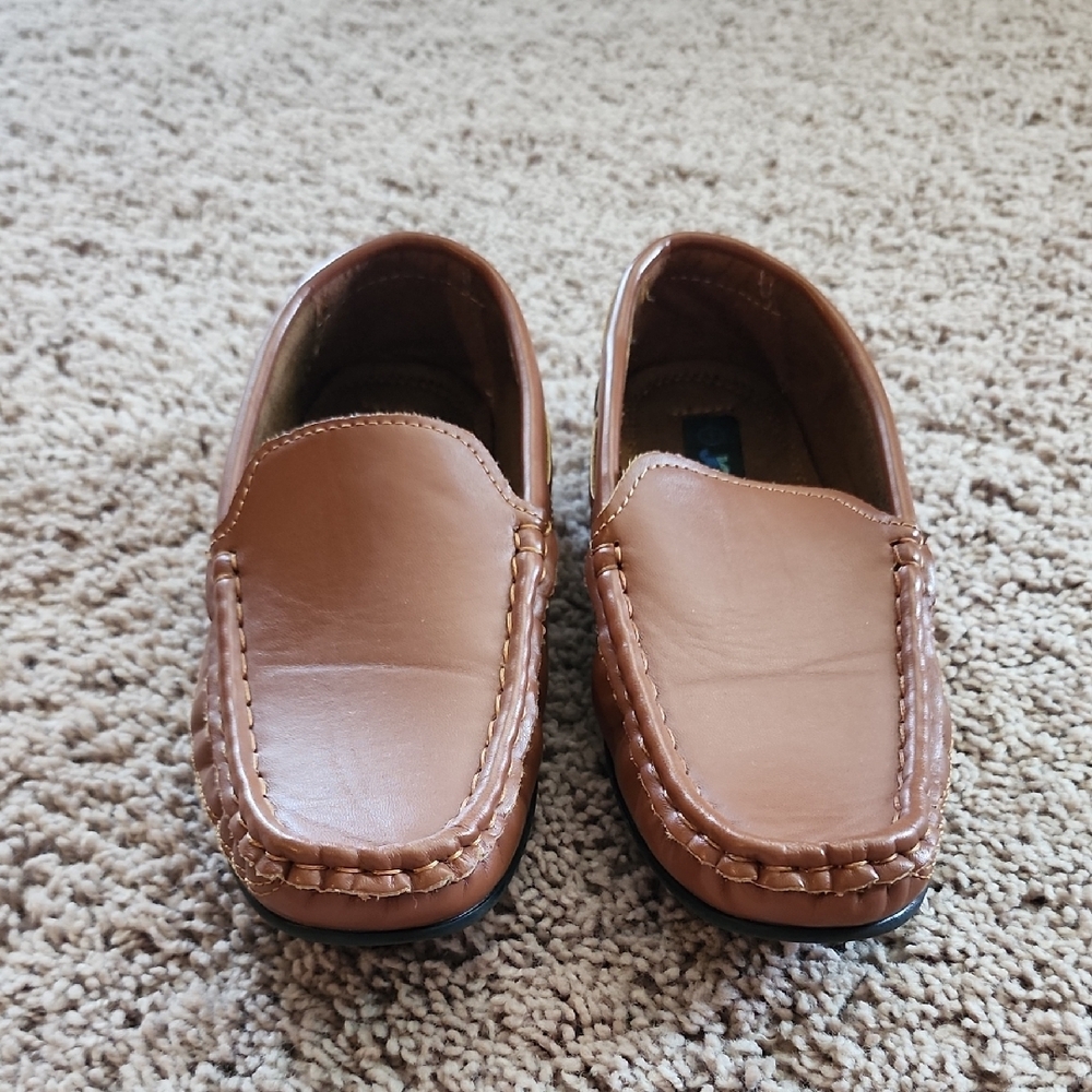 Tan Leather Loafers